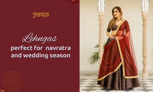 Lehngas : perfect for navratra and wedding season