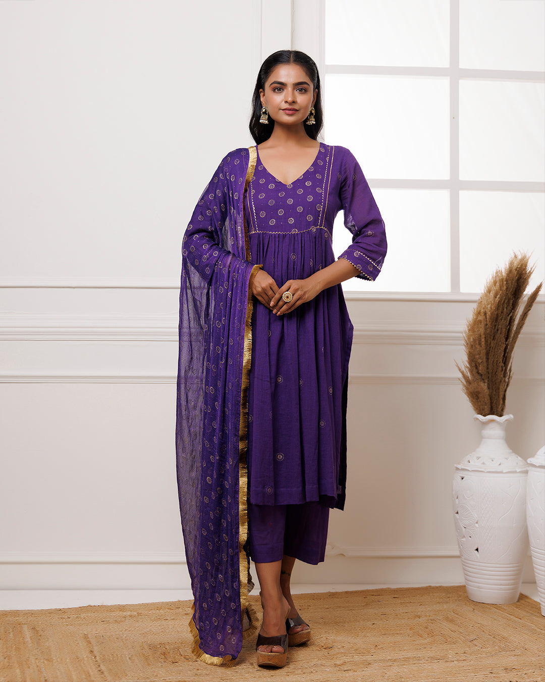 Violet Rogan Print Suit Set