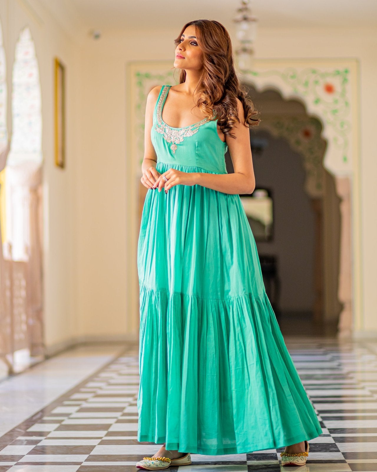 Brahma Tier Dress