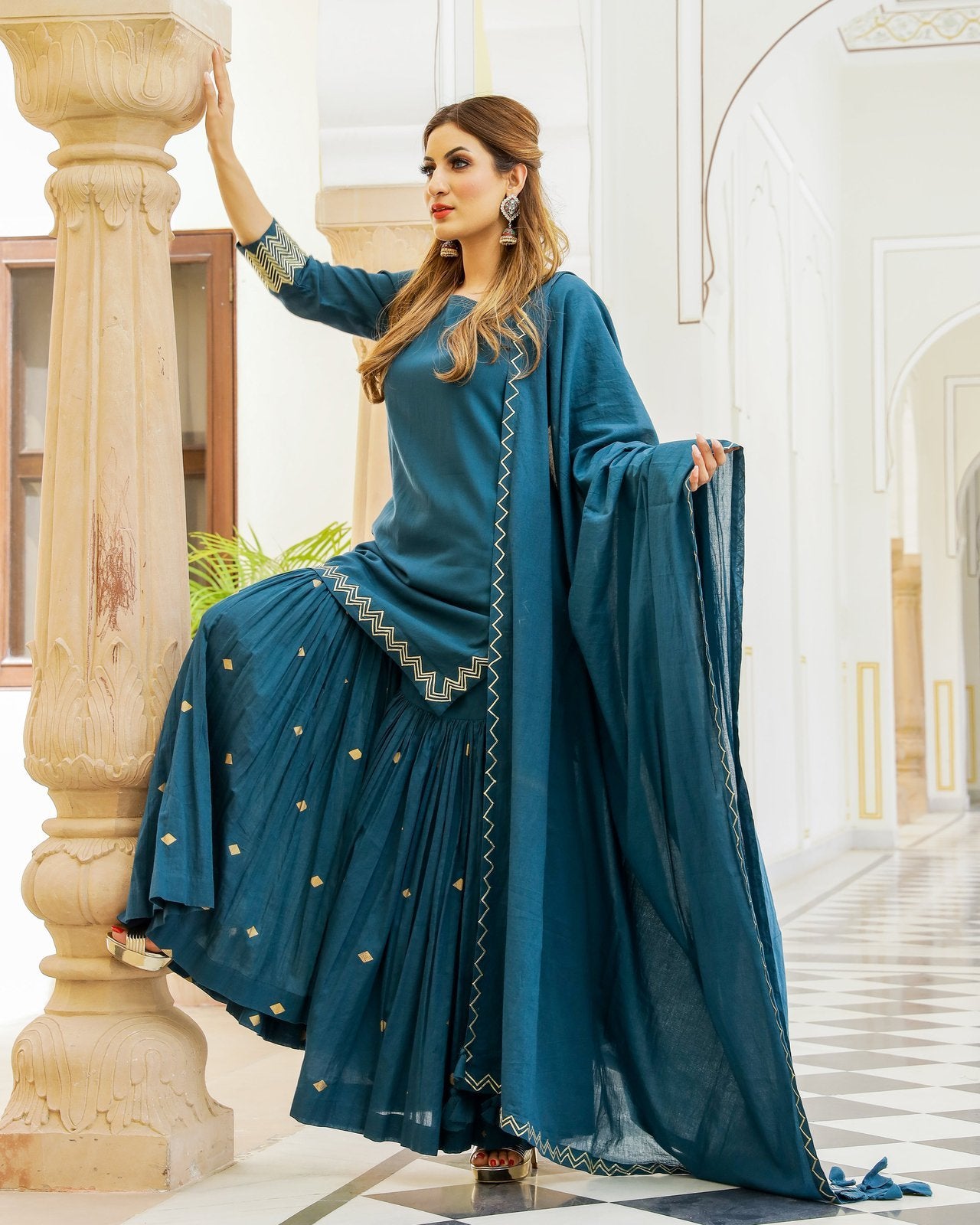 Riddhi Sharara Set