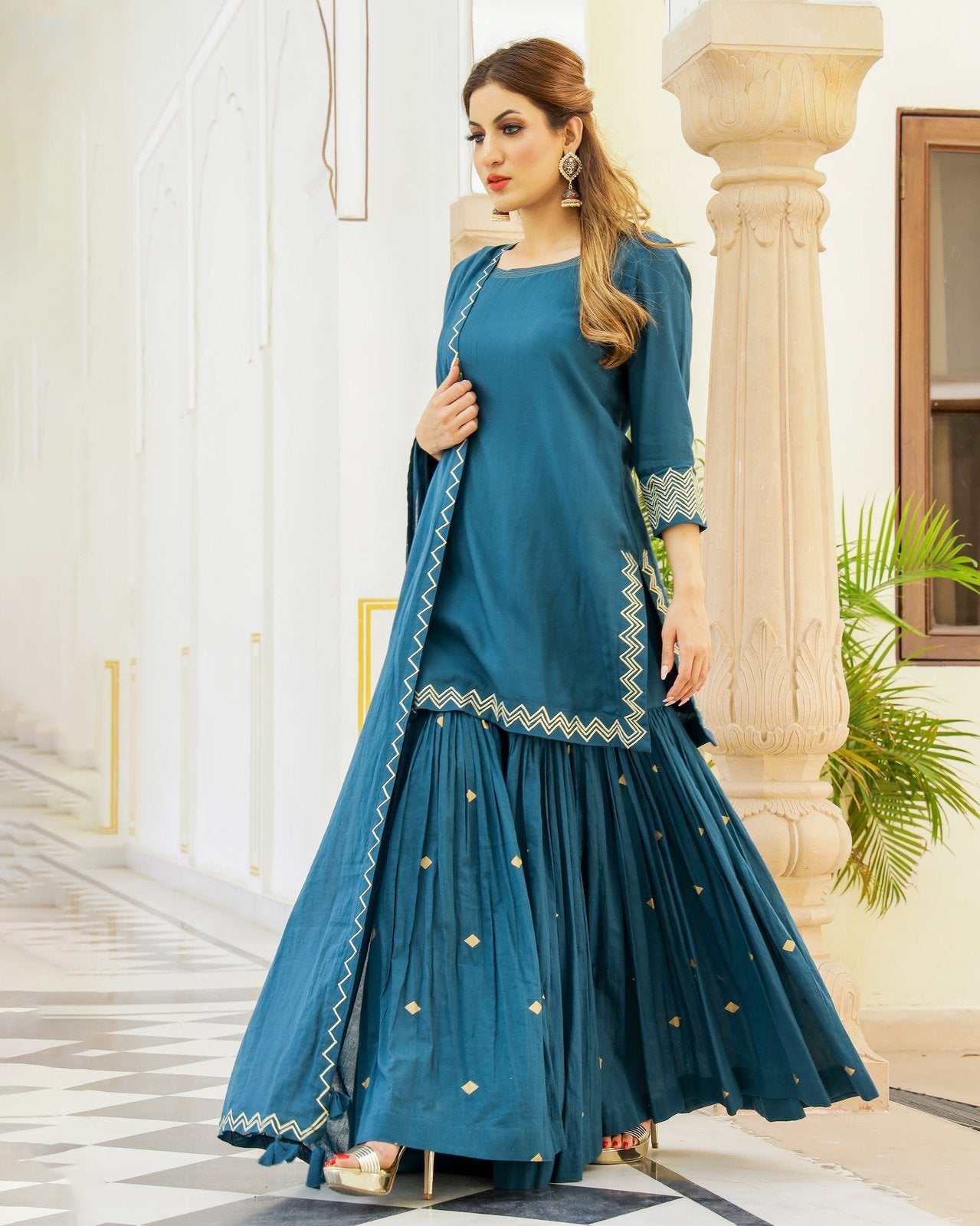 Riddhi Sharara Set