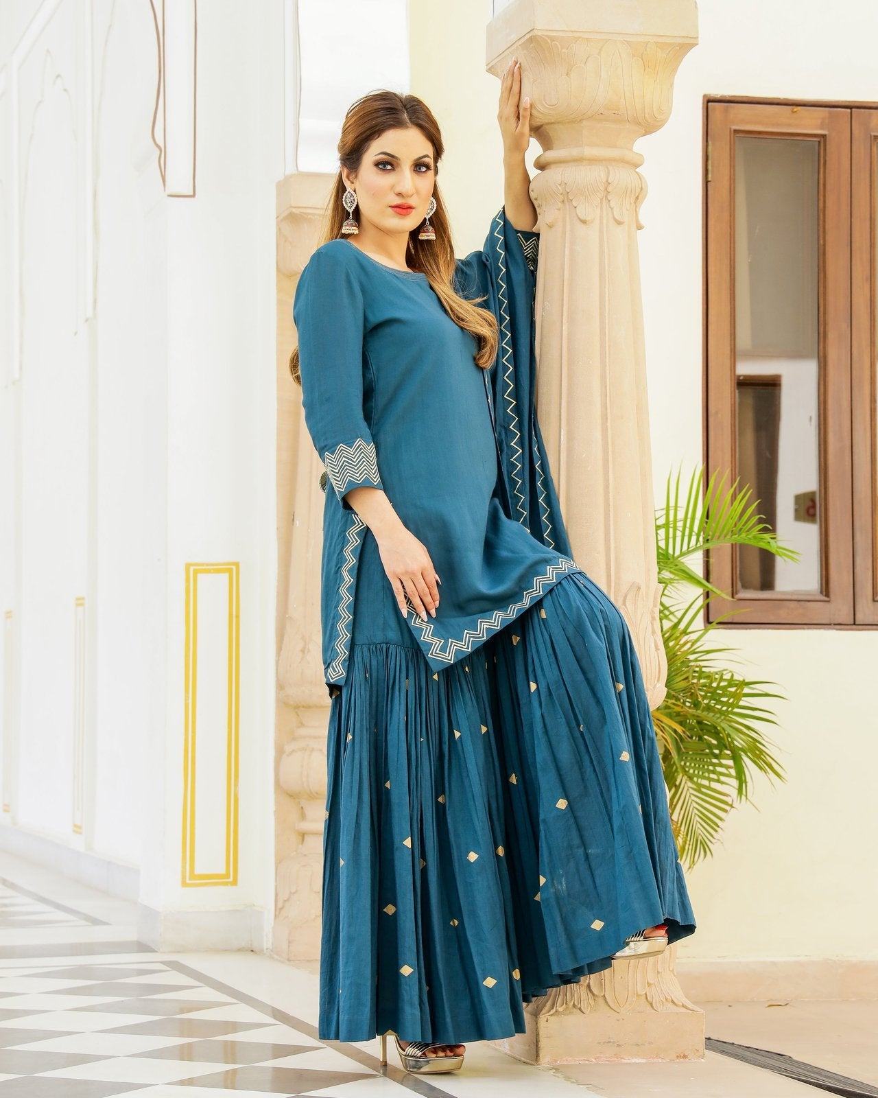 Riddhi Sharara Set