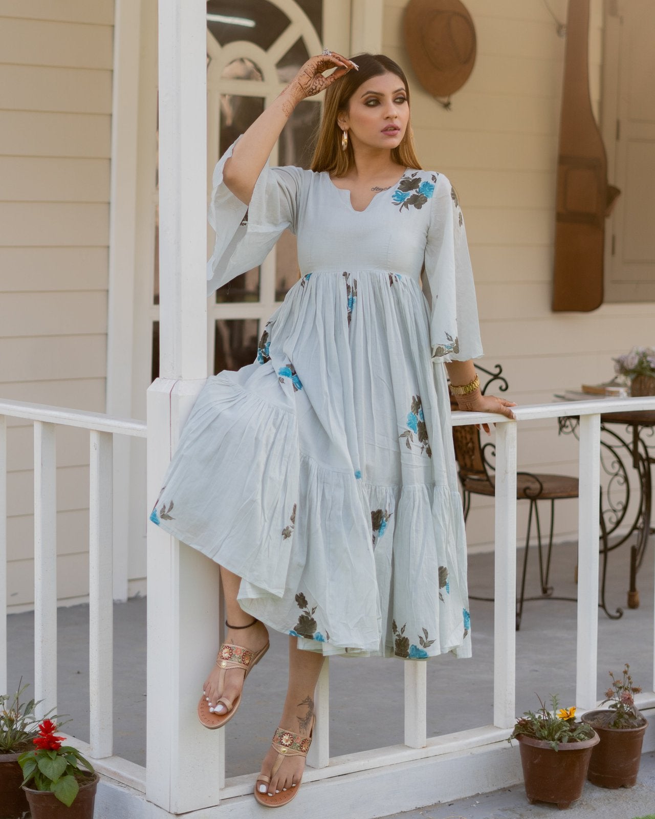 Jasmine Mulmul Dress