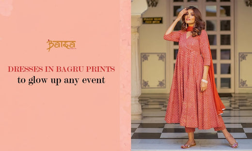 Dresses in bagru prints