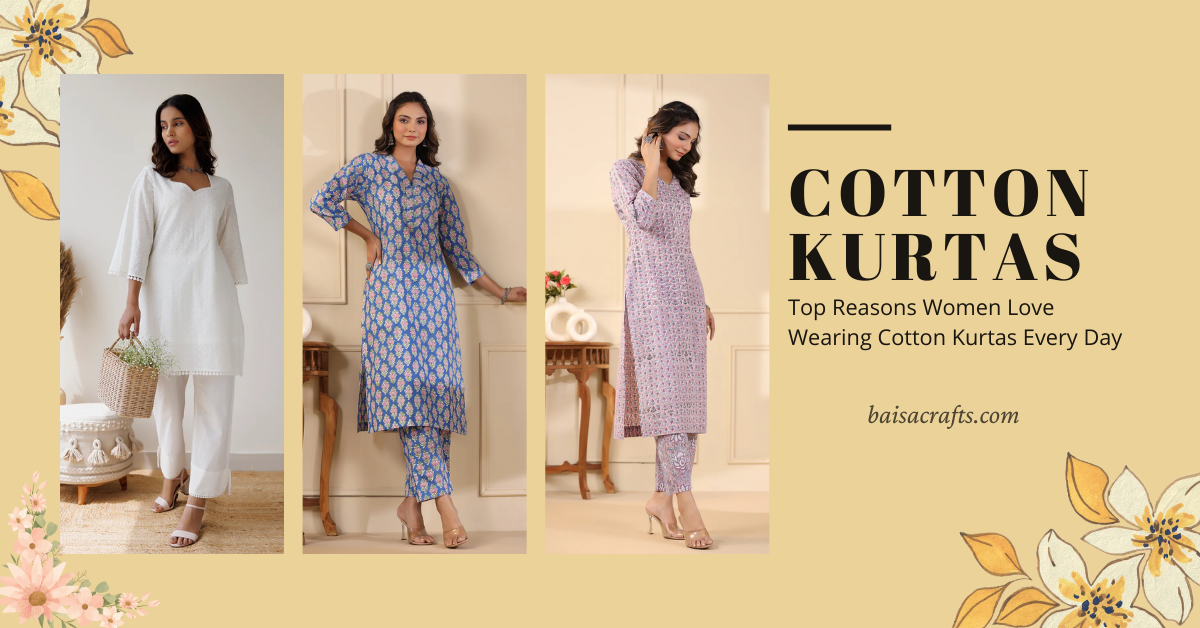 Top Reasons to Wear Cotton Kurtas Every Day – Women's Choice