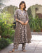 Candy Dabu Print Kurta Pant Set ( Set of 3 )